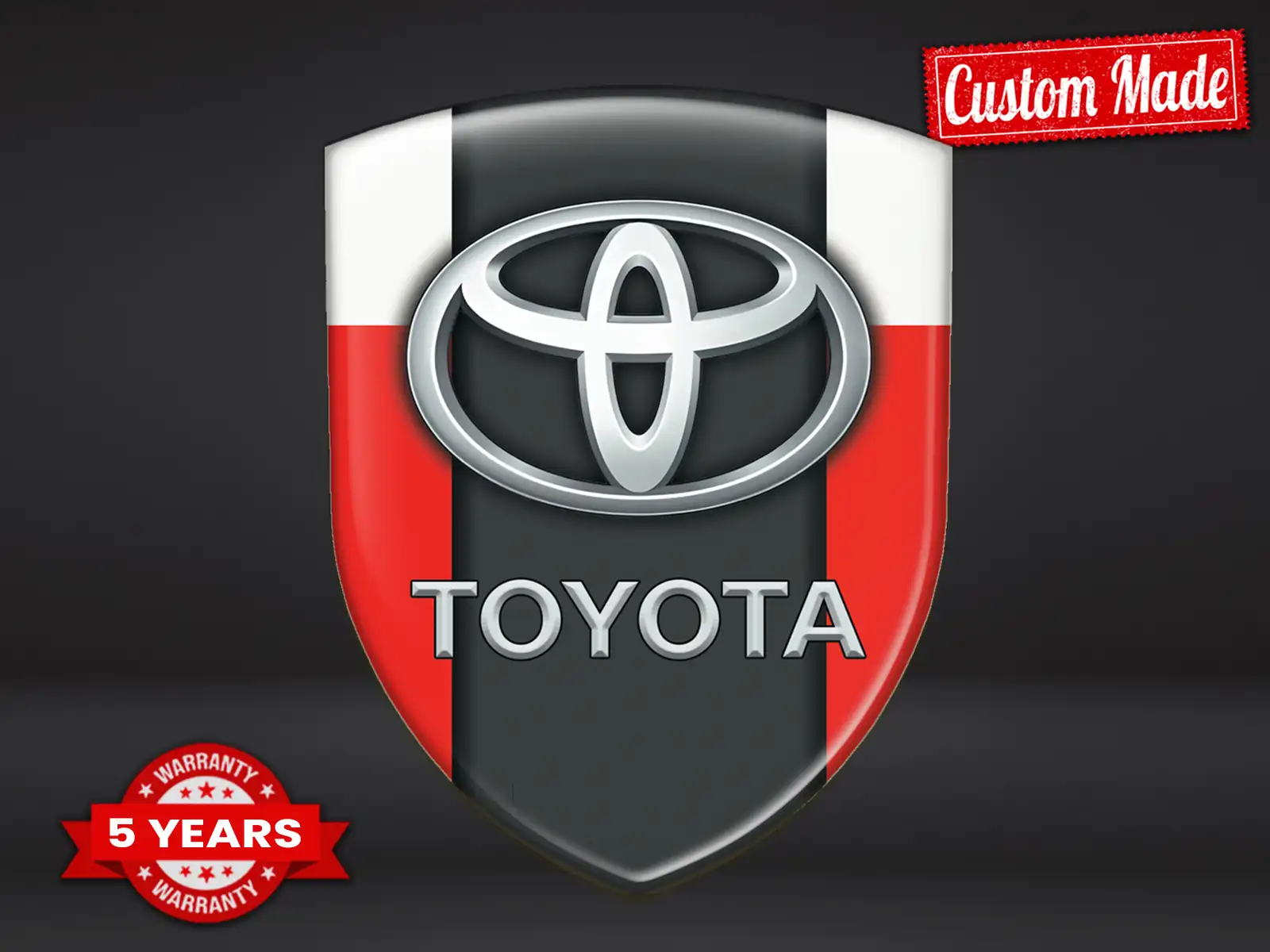 Toyota Large Car Stickers Edition Max Pro Modern Durable